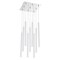 Z-Lite Forest 9 Light Island/Billiard, Chrome & Matte White 917MP24-WH-LED-9SCH - alternate 1